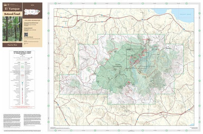 El Yunque National Forest Visitor Map Preview 1