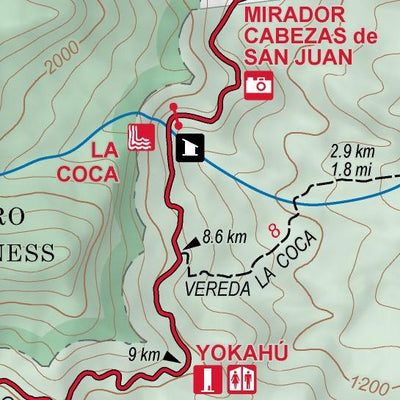 El Yunque National Forest Visitor Map Preview 3