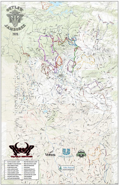Outlaw Jamboree 2026 Trails - Vernal Utah Preview 1