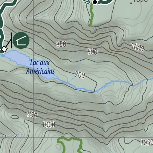 Prêt-à-Partir | Immersion dans les Chic-Chocs | 2 jours Map by Rando ...