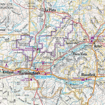 New Mexico Atlas & Gazetteer Preview 1