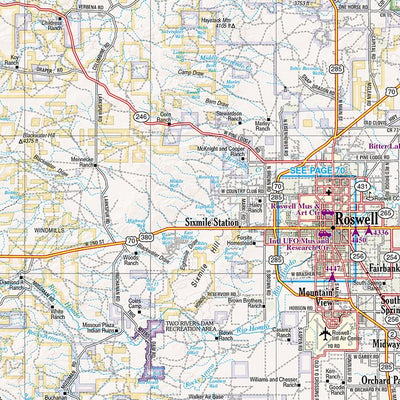 New Mexico Atlas & Gazetteer Preview 2
