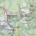 709 Passo dei Giovi hiking map 1:25000 Preview 3