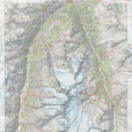 22 Mischabel hiking map 1:25000 Preview 1