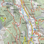 22 Mischabel hiking map 1:25000 Preview 3