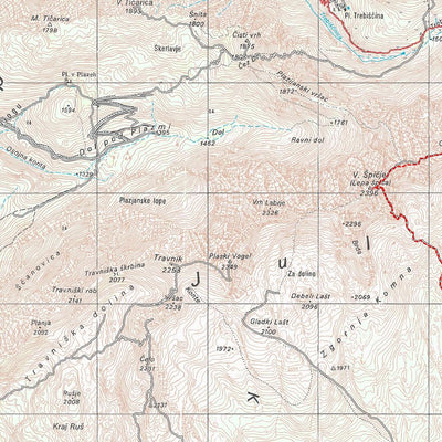 B5 ⦿ Triglav▲ – Mangrt▲ – Škrlatica▲ – Kranjska Gora – Trenta – Italy Border Point Preview 1