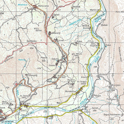 F0 ⦿ Kočevska Reka – Osilnica –Croatia Border Point Preview 1
