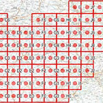 ⦿ Slovenia 1:25,000 Topographic Series — 73-Map Grid Overview Preview 1