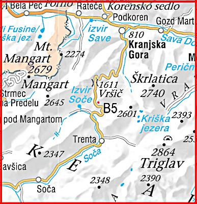 ⦿ Slovenia 1:25,000 Topographic Series — 73-Map Grid Overview Preview 3