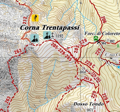 LAGO d'ISEO - Carta dei sentieri - BS 011 Preview 3