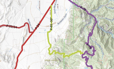 Paiute OHV Trail - Central Utah - High Detail Preview 3