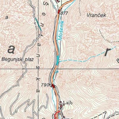 D5 ⦿ Tržič – Stol▲ – Ljubelj – Austria Border Point Preview 1