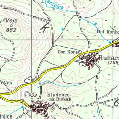 E1 ⦿ Veliki Snežnik (North)▲ – Loška dolina – Čabar – Croatia Border Point Preview 2