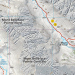 206 La Thuile hiking map 1:25000 Preview 2