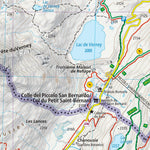 206 La Thuile hiking map 1:25000 Preview 3