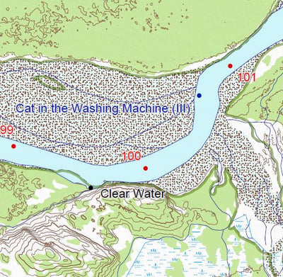 RiverMaps - Tatshenshini & Lower Alsek Rivers, Canada & Alaska (7 maps) Preview 3