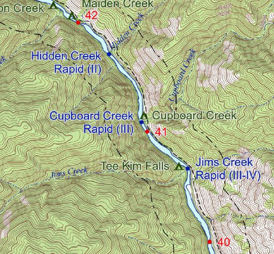 RiverMaps - Selway River, Idaho (3 maps) Preview 2