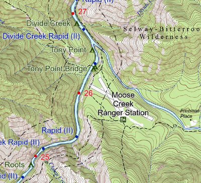 RiverMaps - Selway River, Idaho (3 maps) Preview 3
