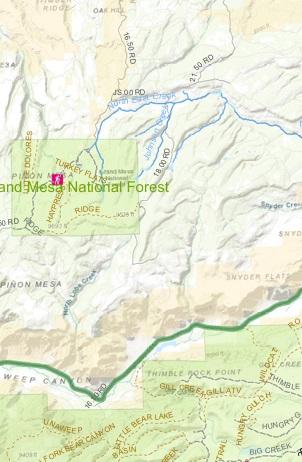 Tour of the Canyons Maps Preview 1