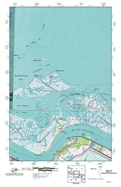 (29089a1) Page 021 Mississippi River Delta Preview 1