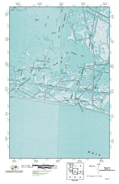 (29089a1) Page 031 Mississippi River Delta Preview 1