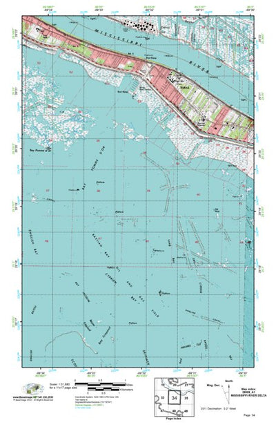 (29089a1) Page 034 Mississippi River Delta Preview 1