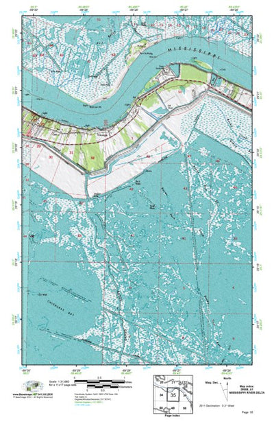 (29089a1) Page 035 Mississippi River Delta Preview 1