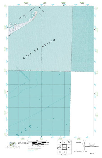 (29089a1) Page 043 Mississippi River Delta Preview 1