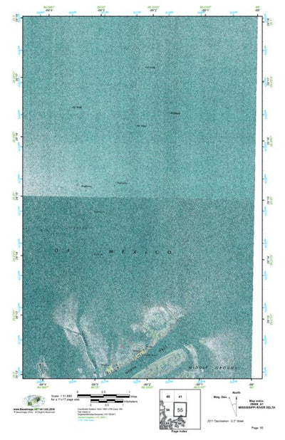 (29089a1) Page 055 Mississippi River Delta Preview 1