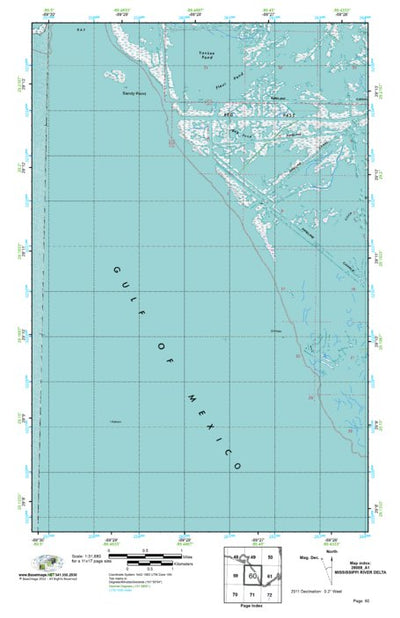 (29089a1) Page 060 Mississippi River Delta Preview 1