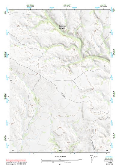 29102NE Page 6 Dove Mountain Topo Preview 1