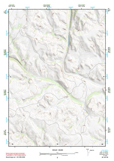 29102NE Page 7 Dove Mountain Topo Preview 1