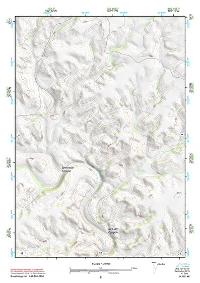 29102NE Page 8 Dove Mountain Topo Preview 1