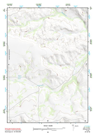 29102NE Page 11 Dove Mountain Topo Preview 1