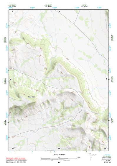 29102NW Page 17 Dove Mountain Topo Preview 1