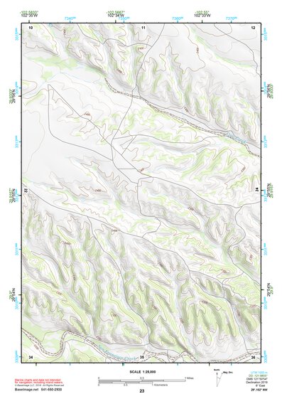 29102NW Page 23 Dove Mountain Topo Preview 1