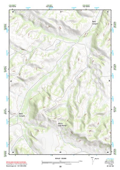 29102NW Page 33 Dove Mountain Topo Preview 1