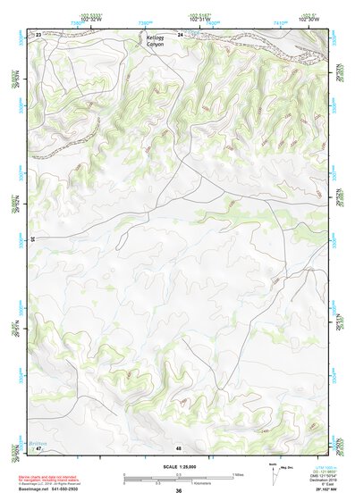 29102NW Page 36 Dove Mountain Topo Preview 1