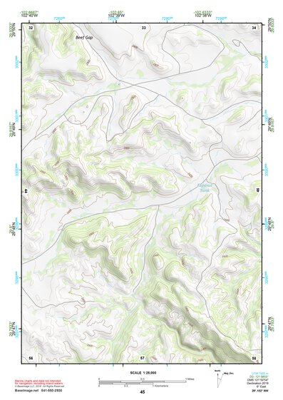 29102NW Page 45 Dove Mountain Topo Preview 1
