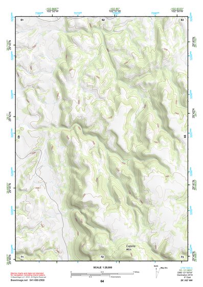29102NW Page 64 Dove Mountain Topo Preview 1