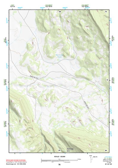 29102NW Page 76 Dove Mountain Topo Preview 1