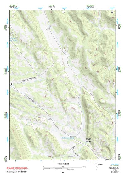29102NW Page 85 Dove Mountain Topo Preview 1
