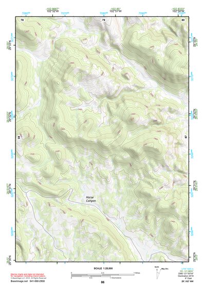 29102NW Page 86 Dove Mountain Topo Preview 1
