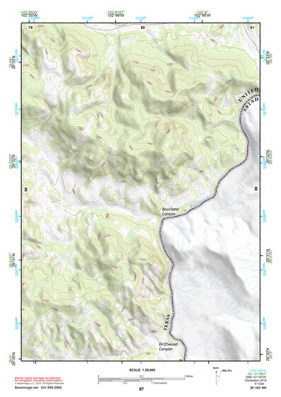 29102NW Page 87 Dove Mountain Topo Preview 1