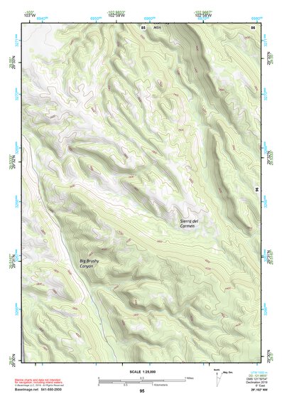 29102NW Page 95 Dove Mountain Topo Preview 1