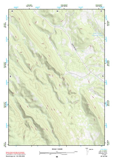 29102NW Page 96 Dove Mountain Topo Preview 1