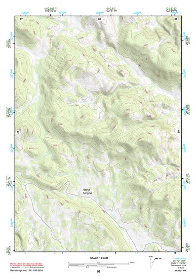 29102NW Page 98 Dove Mountain Topo Preview 1