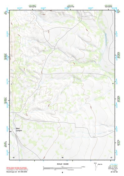 29103NE Page 4 Santiago Mountains Topo Preview 1