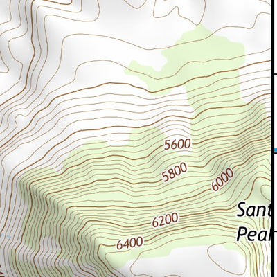 29103NE Page 26 Santiago Mountains Topo Preview 3