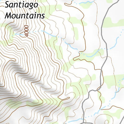 29103NE Page 27 Santiago Mountains Topo Preview 2